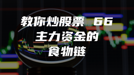 教你炒股票 66：主力资金的食物链